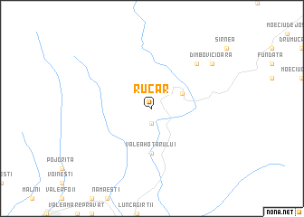 map of Rucăr