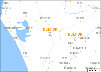 map of Rucava