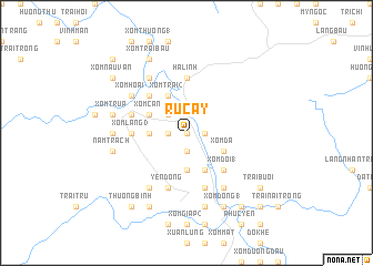 map of Ru Cấy