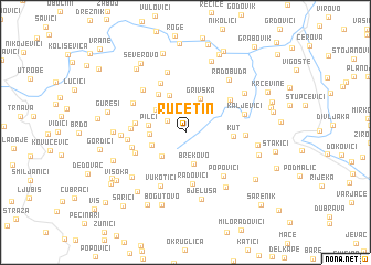 map of Ručetin