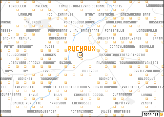 map of Ruchaux