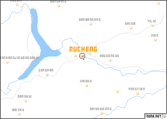 map of Rucheng