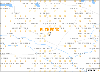 map of Ruchenna