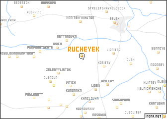 map of Rucheyek