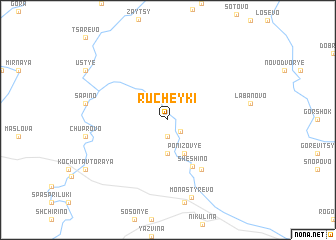 map of Rucheyki