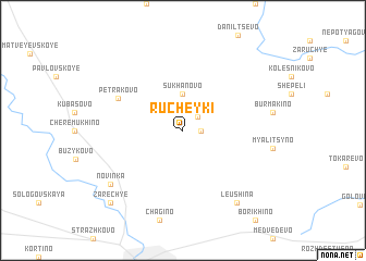 map of Rucheyki