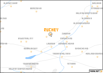 map of Ruchey