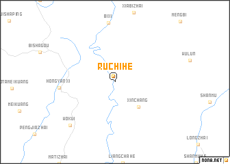 map of Ruchihe