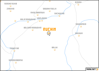 map of Ruchim