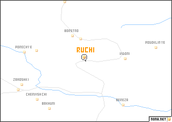 map of Ruch\