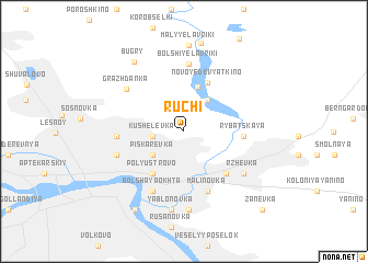 map of Ruch\