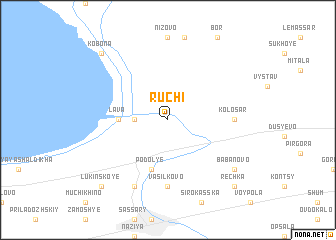 map of Ruch\