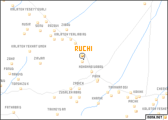 map of Rūchī