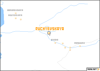 map of Ruch\