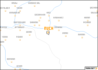 map of Rūch