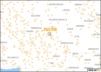 map of Ručina