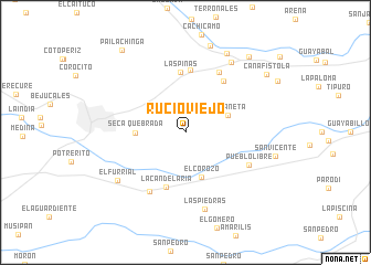 map of Rucio Viejo