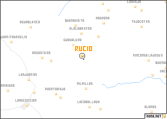 map of Rucio