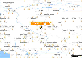 map of Rückenstadt