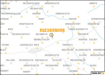 map of Rückerakna