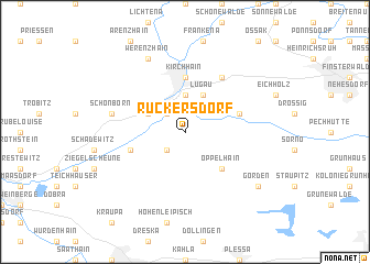 map of Rückersdorf
