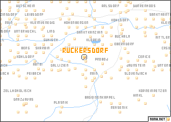 map of Rückersdorf