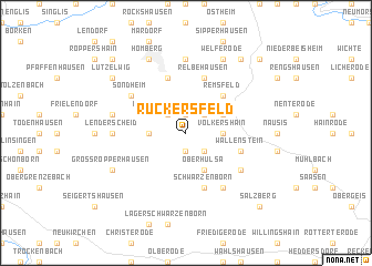 map of Rückersfeld