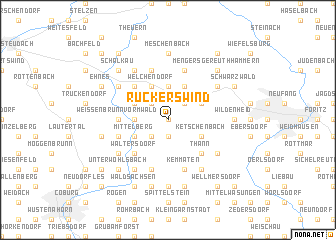 map of Rückerswind