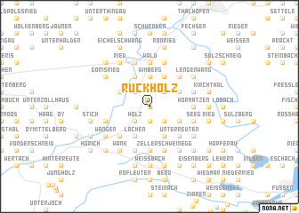 map of Rückholz