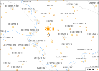 map of Rück