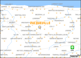 map of Rucqueville