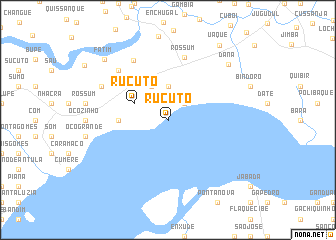 map of Rucuto