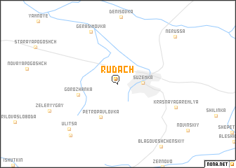 map of Rudach