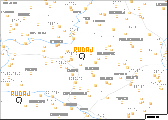 map of Rudaj