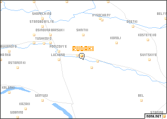 map of Rudaki