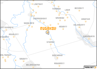 map of (( Rudakov ))