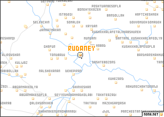 map of Rūdaney