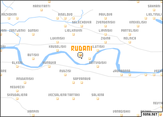 map of Rudani