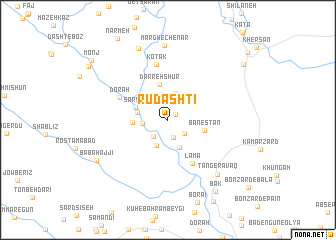 map of Rū Dashtī