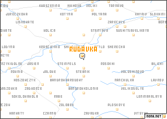 map of Rudavka