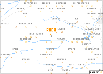 map of Ruda