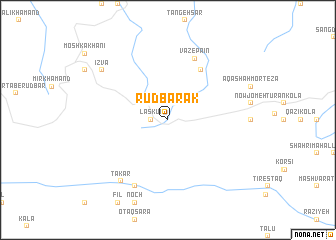 map of Rūdbārak