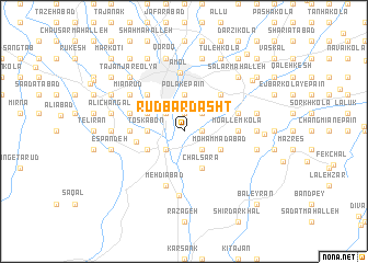 map of Rūdbār Dasht