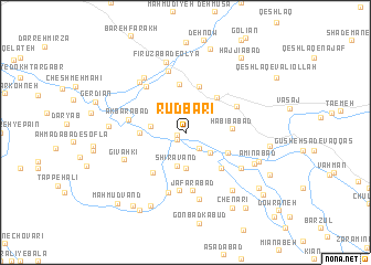 map of Rūdbārī