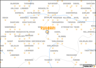 map of Rūdbārī