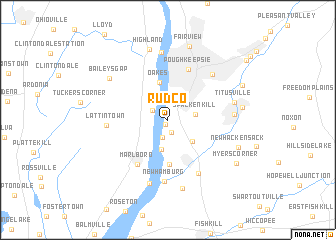 map of Rudco