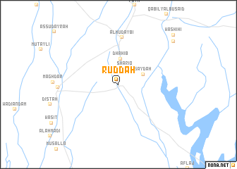 map of Ruddah