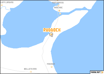 map of Ruddock