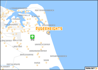 map of Rudee Heights