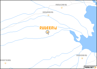 map of Rūd-e Erīj